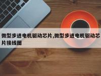 微型步进电机驱动芯片,微型步进电机驱动芯片接线图